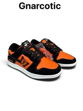 NIB LIL GNAR GNARCOTIC SB MONARCH BUTTERFLY EFFECT SNEAKERS SIZE M 6.5 W 8